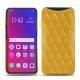 Funda de piel Oppo Find X - Jaune soulèu - Couture