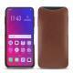 Capa em pele Oppo Find X - Marron délicat