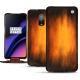 Funda de piel OnePlus 6T - Fauve Patine