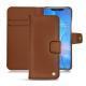 Huawei Mate 20 Pro leather case - Marron ( Nappa - Pantone 1615C ) 