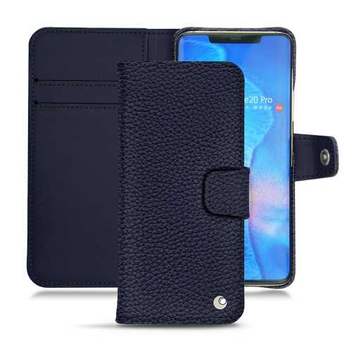 Huawei Mate 20 Pro leather covers and casesCobalt ( Pantone #2b253f ) 