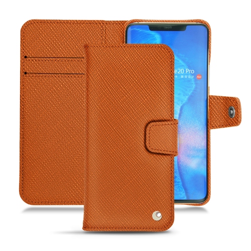 Custodia in pelle Huawei Mate 20 ProOrange vibrant ( Pantone #e36b39 ) 