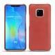 Custodia in pelle Huawei Mate 20 Pro - Cerise vintage ( Pantone 185C ) 