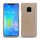 Coque cuir Huawei Mate 20 Pro - Taupe vintage ( Pantone 7530C ) 