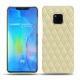 Funda de piel Huawei Mate 20 Pro - Beige - Couture ( Nappa - Pantone 7502C ) 