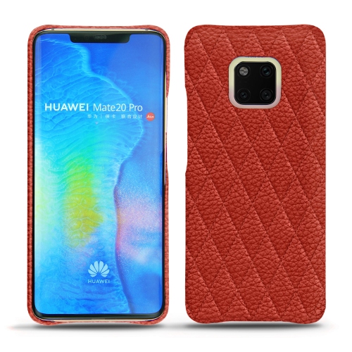 Funda de piel Huawei Mate 20 ProPapaye - Couture ( Pantone #b54317 ) 