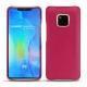 Lederschutzhülle Huawei Mate 20 Pro - Rose fluo