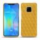 Custodia in pelle Huawei Mate 20 Pro - Jaune soulèu - Couture