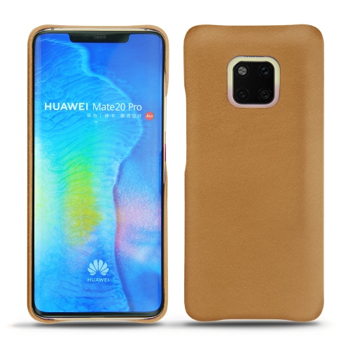 レザーケース Huawei Mate 20 ProCastan esparciate ( Pantone #824F2A )