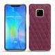 가죽 커버 Huawei Mate 20 Pro - Prune vintage - Couture