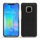 Coque cuir Huawei Mate 20 Pro - Abaca nero