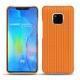 Capa em pele Huawei Mate 20 Pro - Abaca arancio