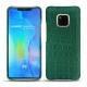 Coque cuir Huawei Mate 20 Pro - Crocodile pino