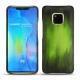 가죽 커버 Huawei Mate 20 Pro - Vert Patine