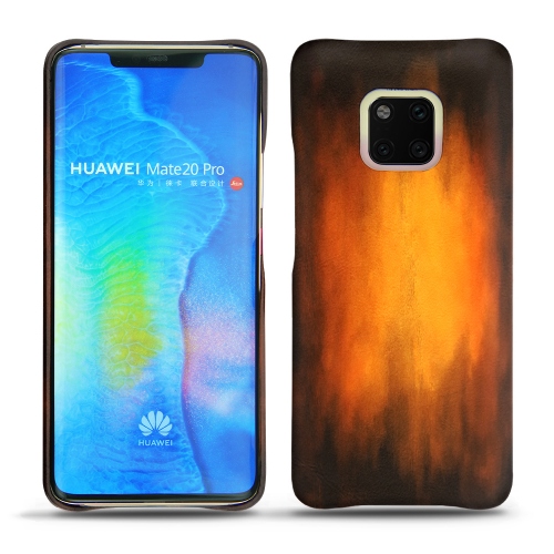 Funda de piel Huawei Mate 20 ProFauve Patine
