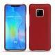 Huawei Mate 20 Pro leather cover - Rouge PU
