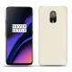 Capa em pele OnePlus 6T - Blanc (  Nappa - White ) 
