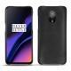 Coque cuir OnePlus 6T - Noir ( Nappa - Black ) 