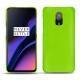 Coque cuir OnePlus 6T - Vert fluo