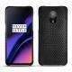 OnePlus 6T leather cover - Serpent nero