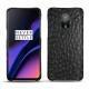 レザーケース OnePlus 6T - Autruche nero