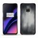 OnePlus 6T leather cover - Gris Patine