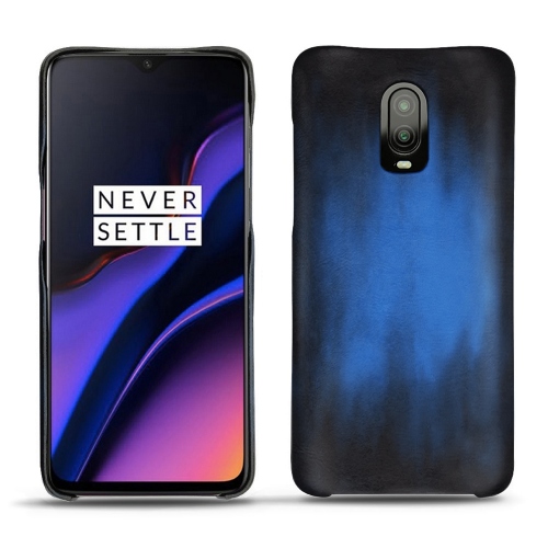 Lederschutzhülle OnePlus 6TBleu Patine