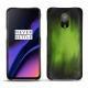 OnePlus 6T leather cover - Vert Patine