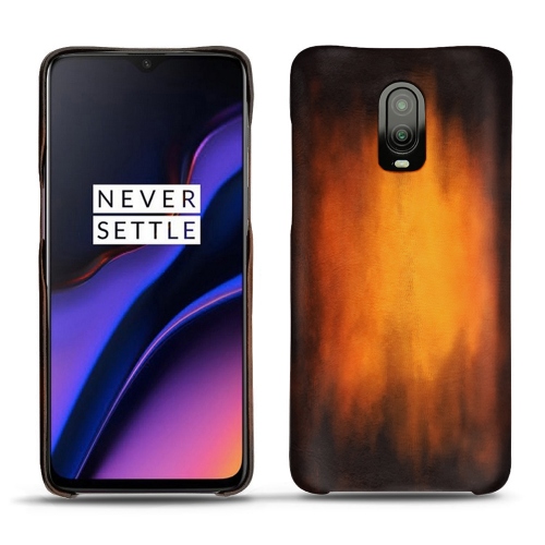 Protections (coques, étuis, housses) fabriquées main pour Oneplus 6T Fauve Patine