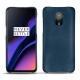 Coque cuir OnePlus 6T - Blu mediterran