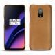 OnePlus 6T leather cover - Castan esparciate