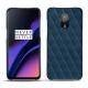 Funda de piel OnePlus 6T - Blu mediterran - Couture