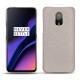 Funda de piel OnePlus 6T - Taupe innocent