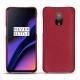 Capa em pele OnePlus 6T - Rouge passion