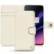 Housse cuir OnePlus 6T - Blanc ( Nappa - White ) 