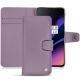 OnePlus 6T leather case - Lilas ( Nappa - Pantone 2645U ) 