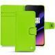 Custodia in pelle OnePlus 6T - Vert fluo