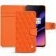 Capa em pele OnePlus 6T - Orange fluo - Couture
