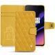 Funda de piel OnePlus 6T - Jaune soulèu - Couture