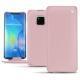 Custodia in pelle Huawei Mate 20 Pro - Rose ( Nappa - Pantone 2365C ) 