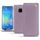 Housse cuir Huawei Mate 20 Pro - Lilas ( Nappa - Pantone 2645U ) 