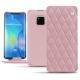 Huawei Mate 20 Pro leather case - Rose - Couture ( Nappa - Pantone 2365C ) 