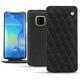 Custodia in pelle Huawei Mate 20 Pro - Ebène - Couture ( Sleek P C12 - Black ) 