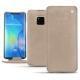 Housse cuir Huawei Mate 20 Pro - Taupe vintage ( Pantone 7530C ) 