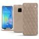 Funda de piel Huawei Mate 20 Pro - Taupe vintage - Couture
