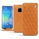 Huawei Mate 20 Pro leather case - Mandarine vintage - Couture