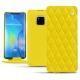 Capa em pele Huawei Mate 20 Pro - Jaune fluo - Couture