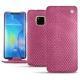 Huawei Mate 20 Pro leather case - Serpent ciclamino