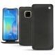 Huawei Mate 20 Pro leather case - Negre poudro