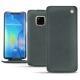 Huawei Mate 20 Pro leather case - Blu marino